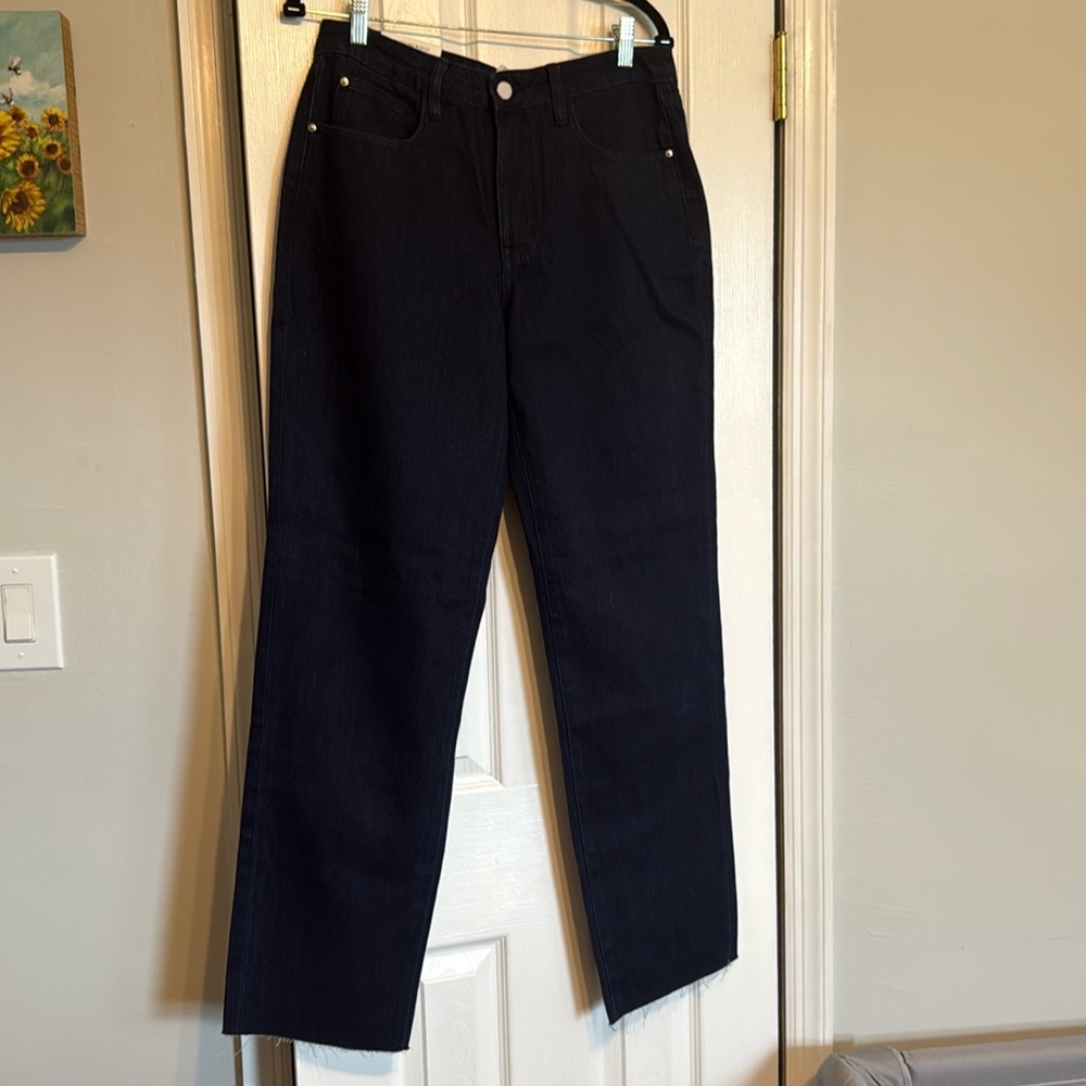 WeWoreWhat low rise dad jeans